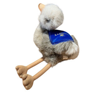 Ostrich Plush Luxor Casino Las Vegas Collectable 15" Stuffed Animal Bird Toy